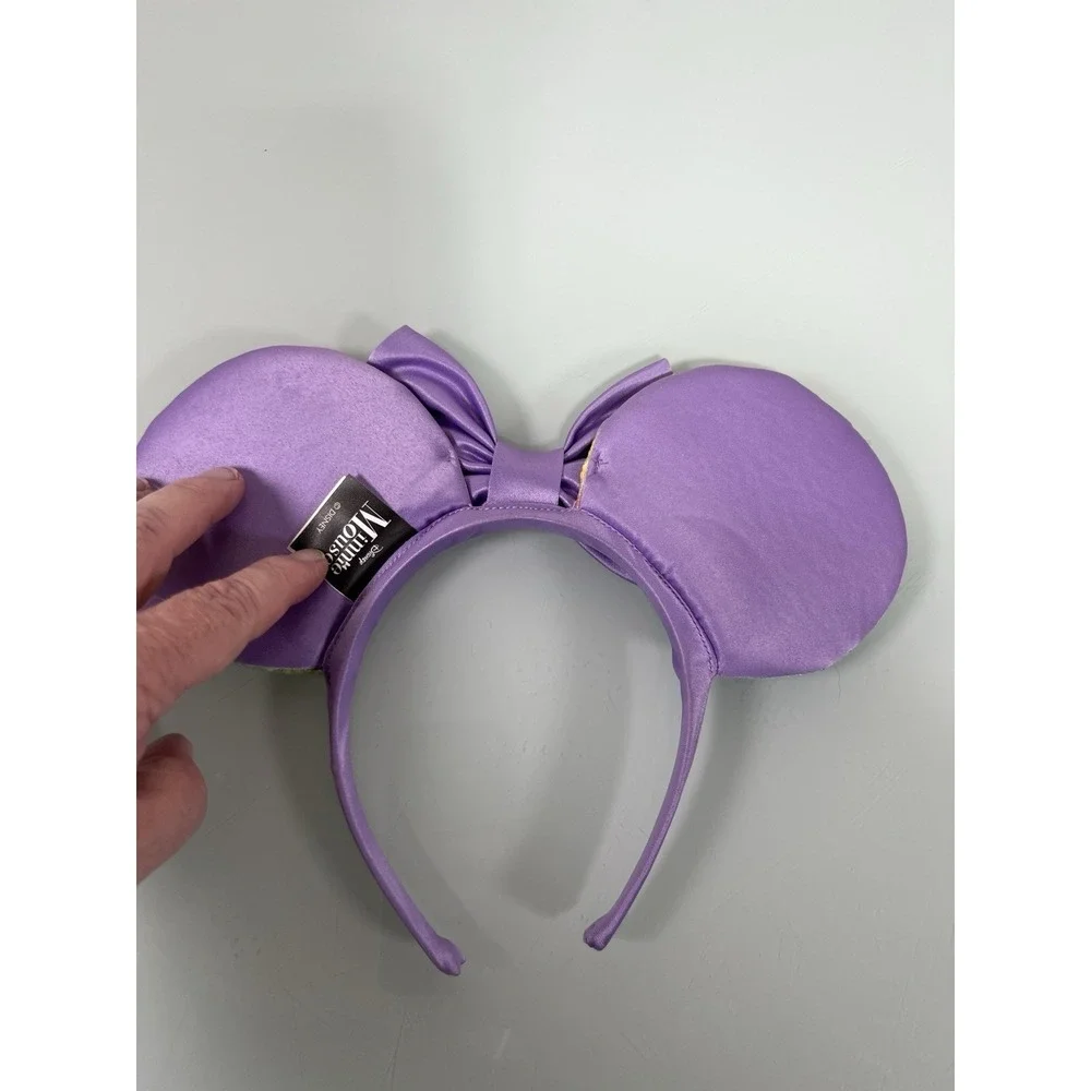 Disney‎ Minnie Ears Lot 5 Headbands Rainbow Rose Gold Sequin Bundle